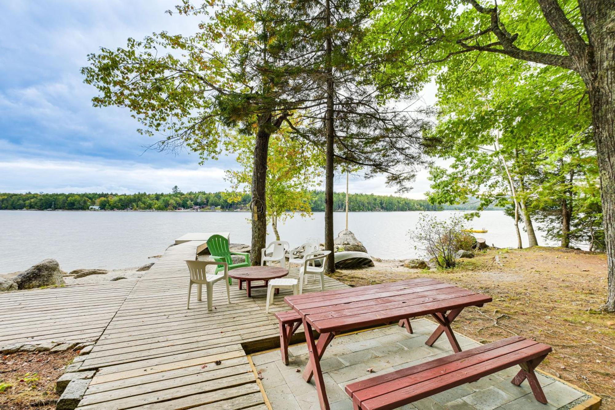 Dock, Beach, Views Rustic Green Lake Cottage Otis Exterior photo