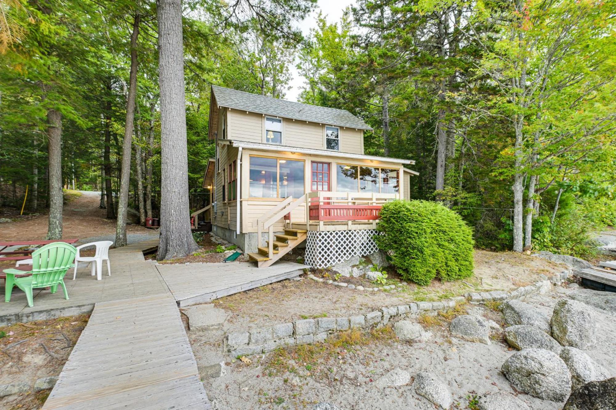 Dock, Beach, Views Rustic Green Lake Cottage Otis Exterior photo
