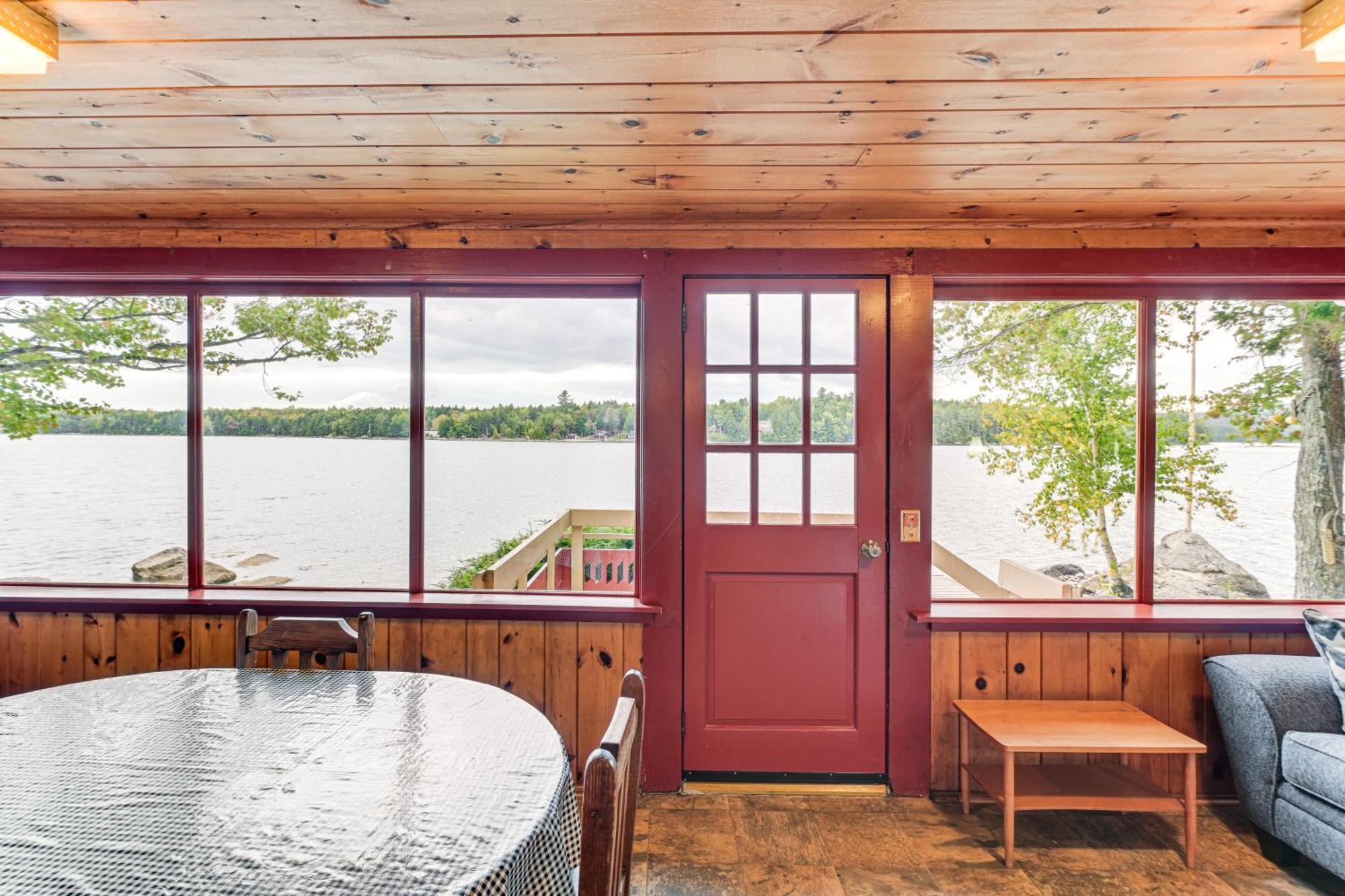 Dock, Beach, Views Rustic Green Lake Cottage Otis Exterior photo
