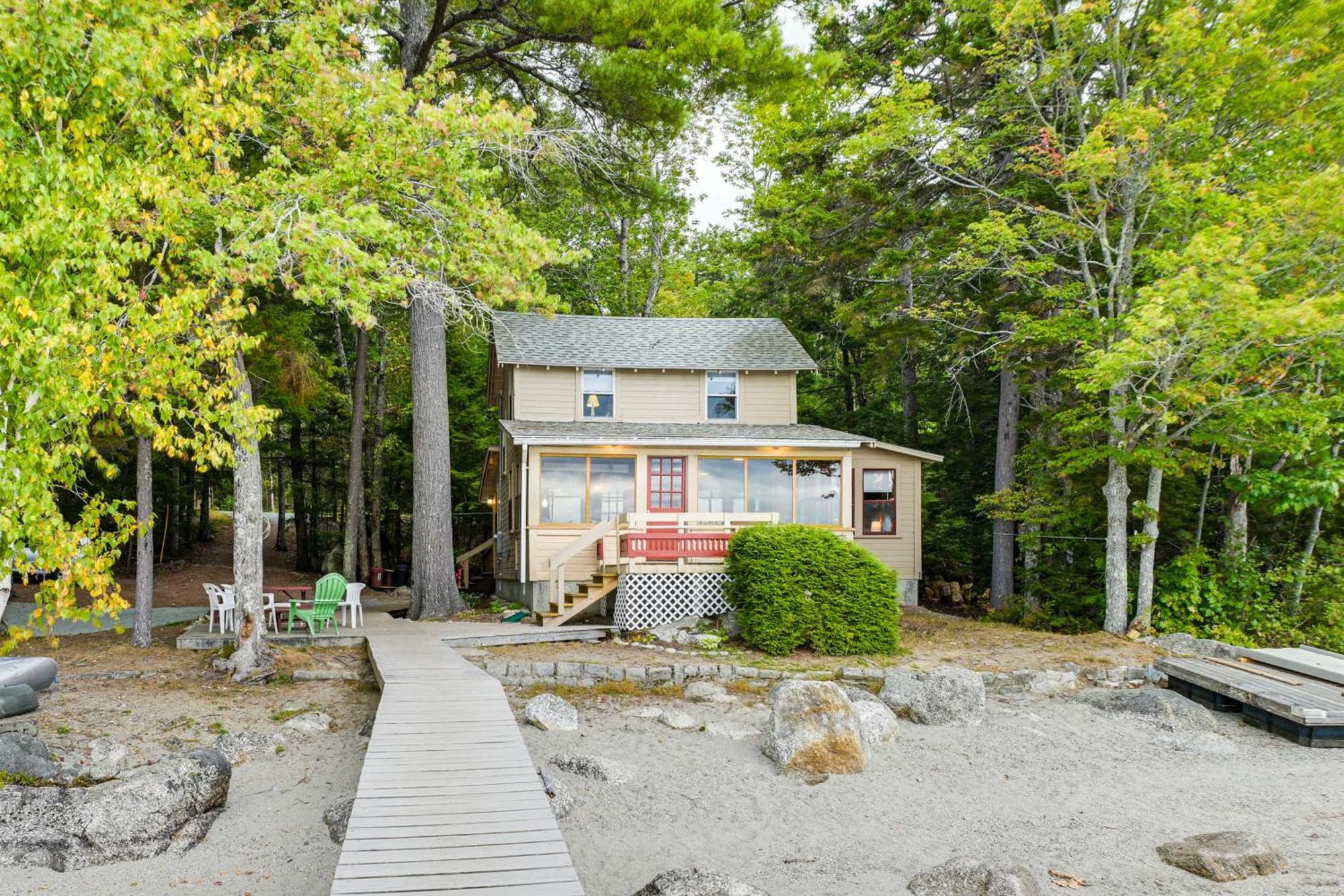 Dock, Beach, Views Rustic Green Lake Cottage Otis Exterior photo